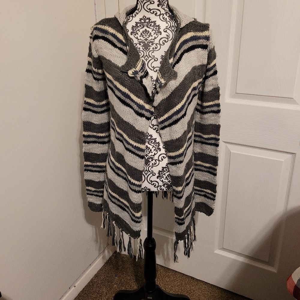 ‎Altar'd State open front hooded cardigan